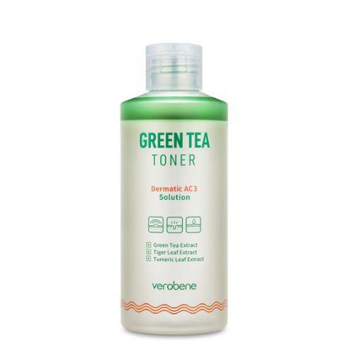 Nước hoa hồng trà xanh Verobene Green Tea Toner 200ml
