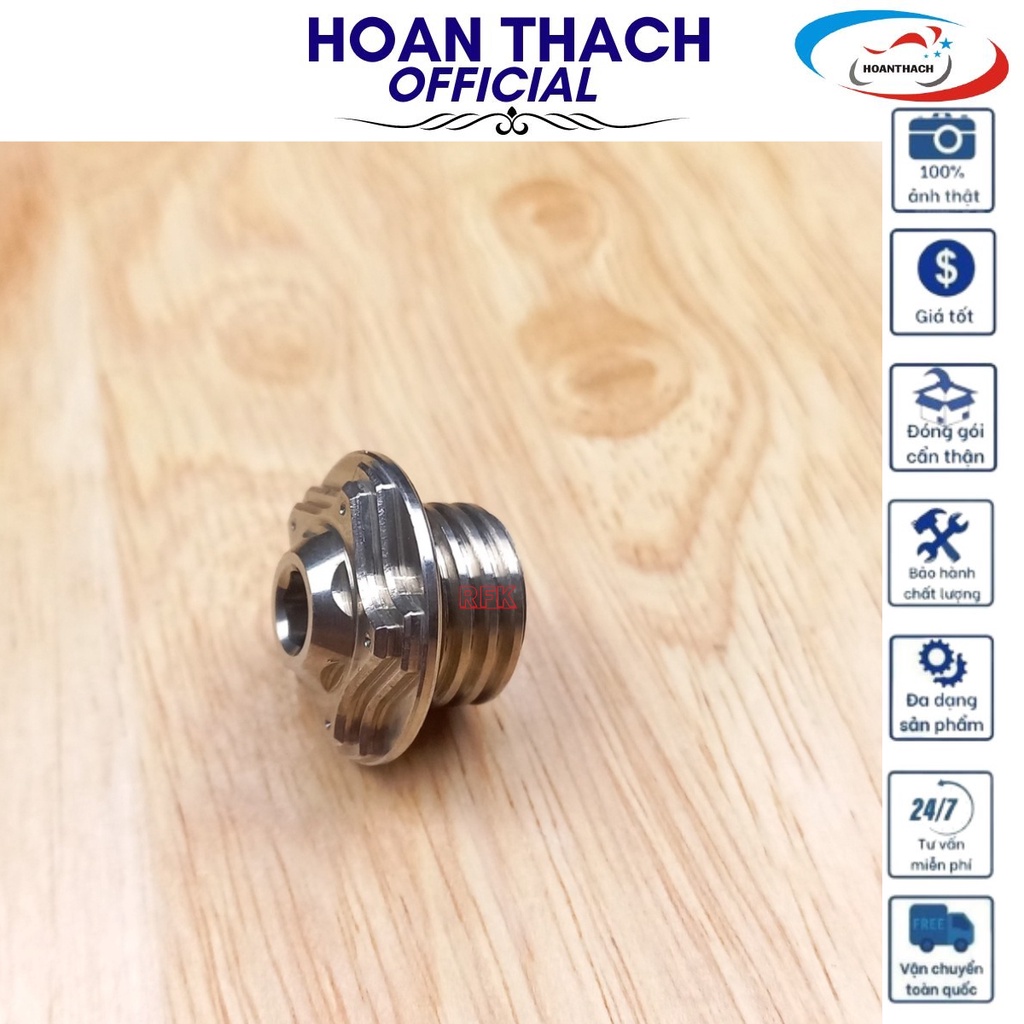 Ốc Nắp Nhớt Đầu Salaya màu Trắng dùng cho nhiều dòng xe HOANTHACH SP007801