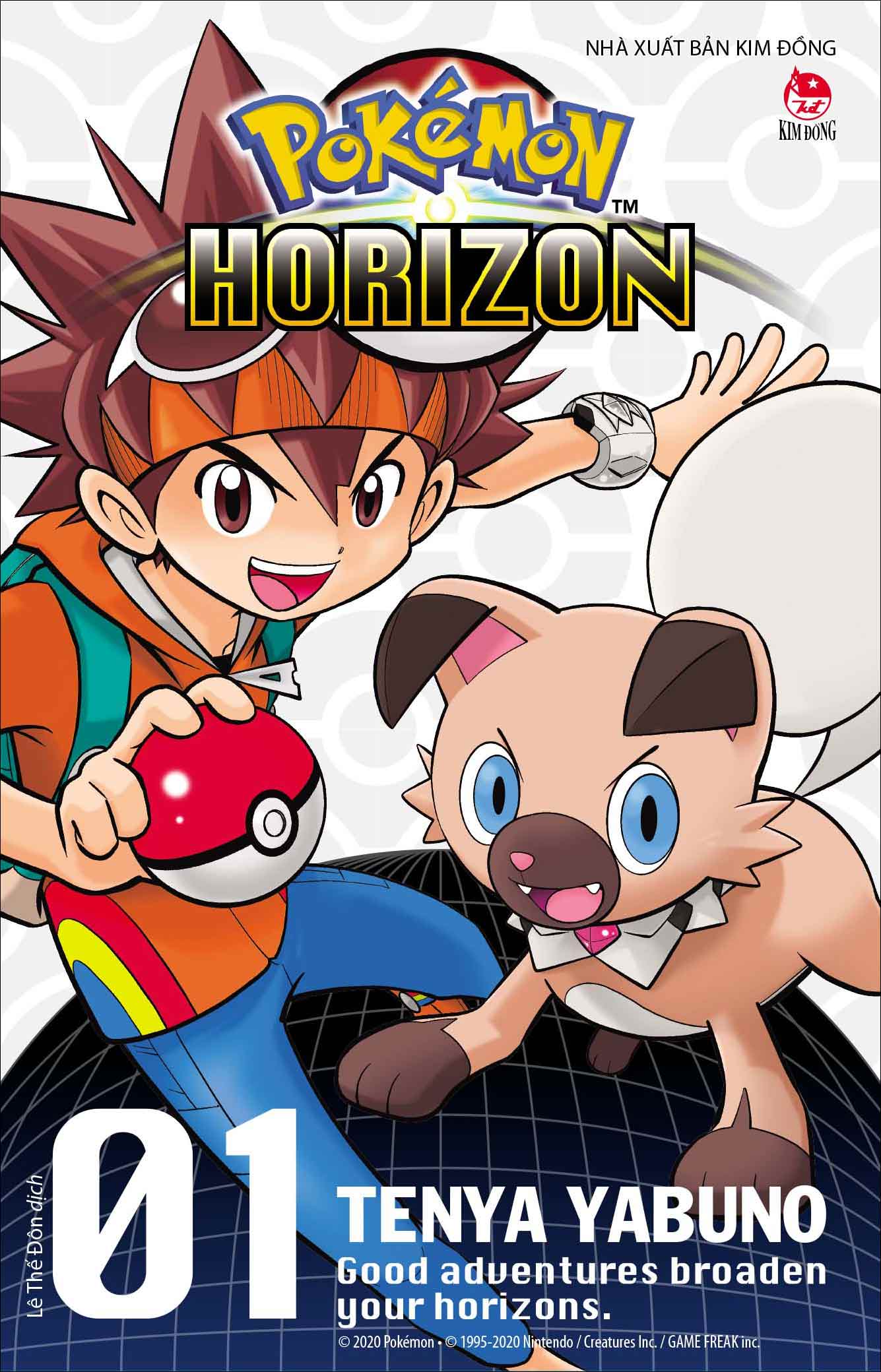 Combo 2 Cuốn: Pokémon Horizon - Good Adventures Broaden Your Horizons (Tập 1 + Tập 2)