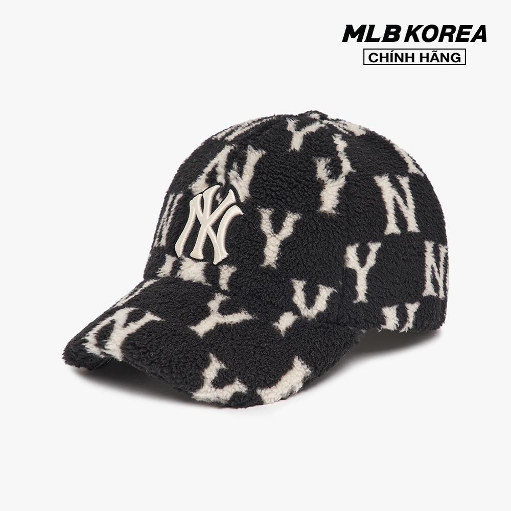 MLB - Nón bóng chày unisex Classic Monogram Fleece Unstructured 3ACPMF126-50BKS