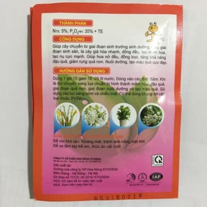 Combo 10 gói siêu bật mầm hoa chuyên dùng cho hoa,cây cảnh