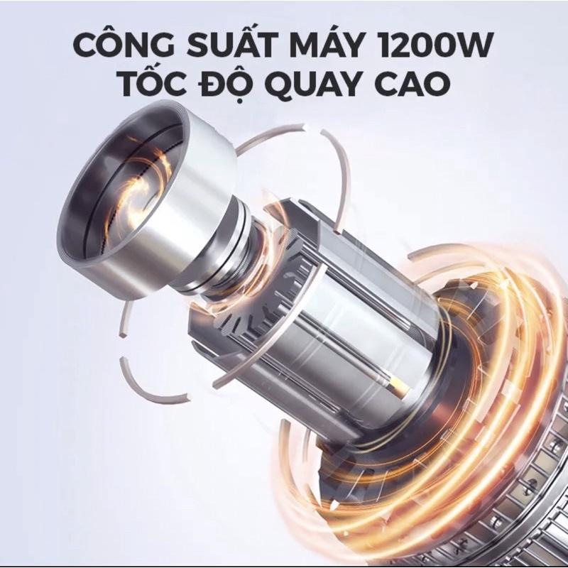 Günter & Hauer Máy xây Cầm Tay 4 trong 1 Công Suất cực đại 1200W + Nhiều Mức Điều Chỉnh HB120