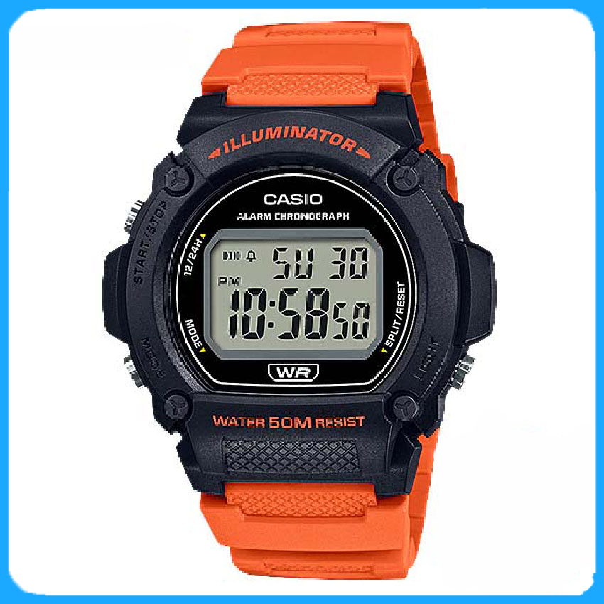 Đồng Hồ Đeo Tay Casio Nam W-219H-4AV Chính Hãng