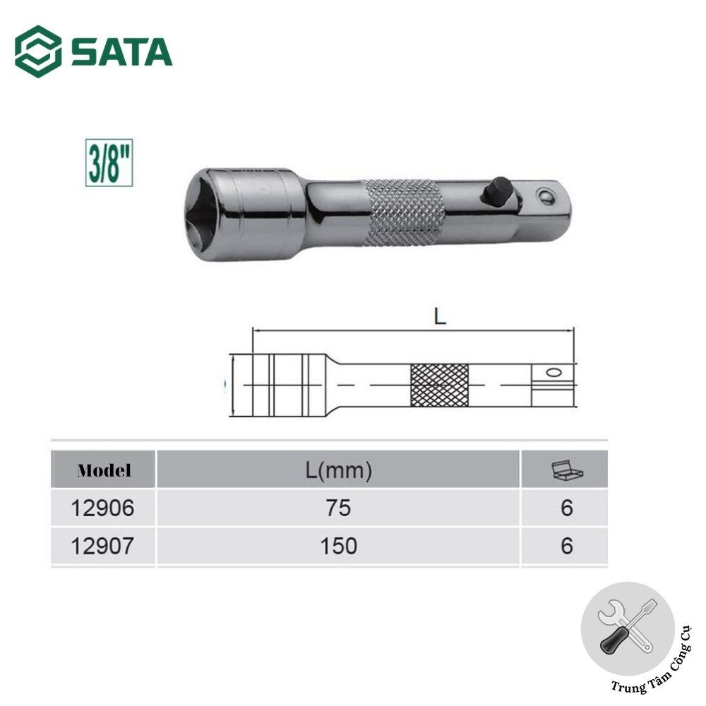 Đầu nối có chốt khóa 3/8&quot; di 6&quot; - 12907 SATA