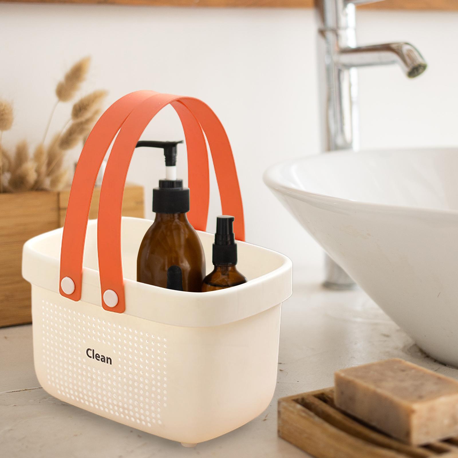Organizer Storage Tote Shower Bins Organizer for Garage Bedroom Pantry
