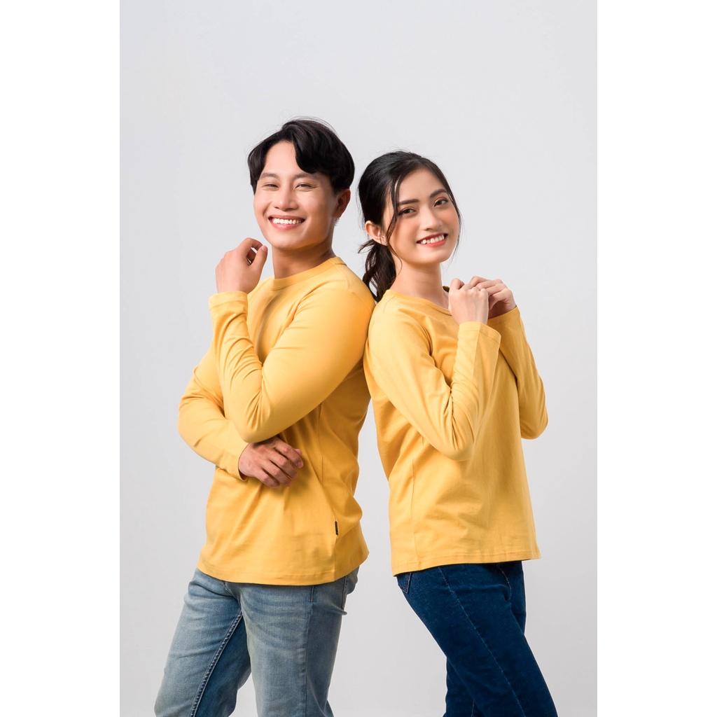 Áo Couple Tay Dài Nam Nữ Gold Rhino - Áo giữ nhiệt Basic State - Thời trang thu đông