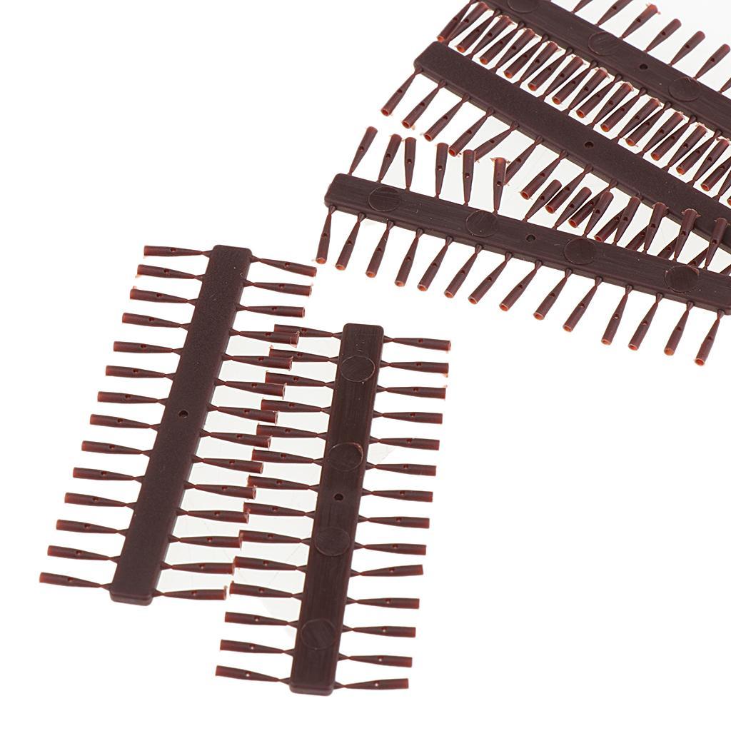 10 Set / 280pcs Carp Fishing Hair Rig Stops Boilie  Stops Length 7mm