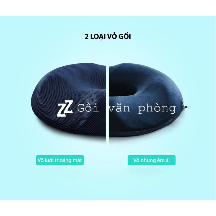 Gối Lót Ghế Ngồi Y Tế Cao Su Non Cho Người Bệnh Trĩ, Đau Xương Cụt ZURI PILLOW - GLM04