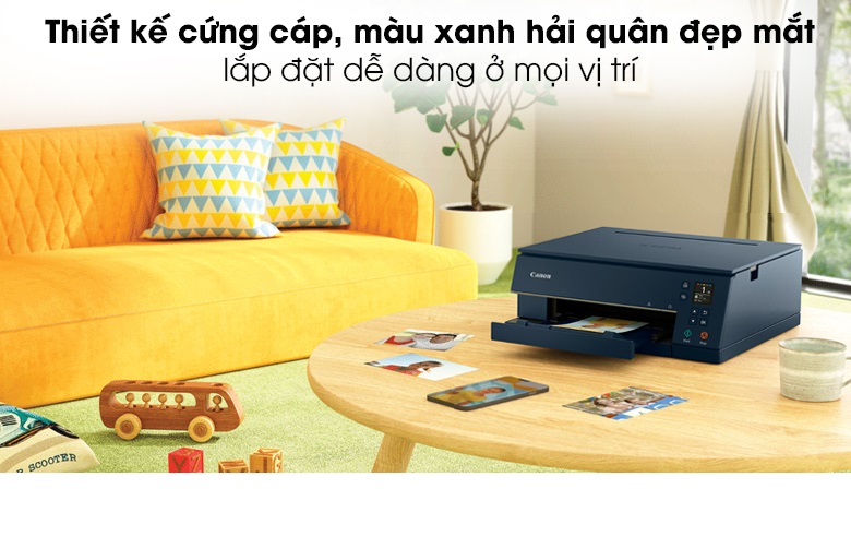 Máy in phun đa chức năng Canon TS6370- Hàng chính hãng