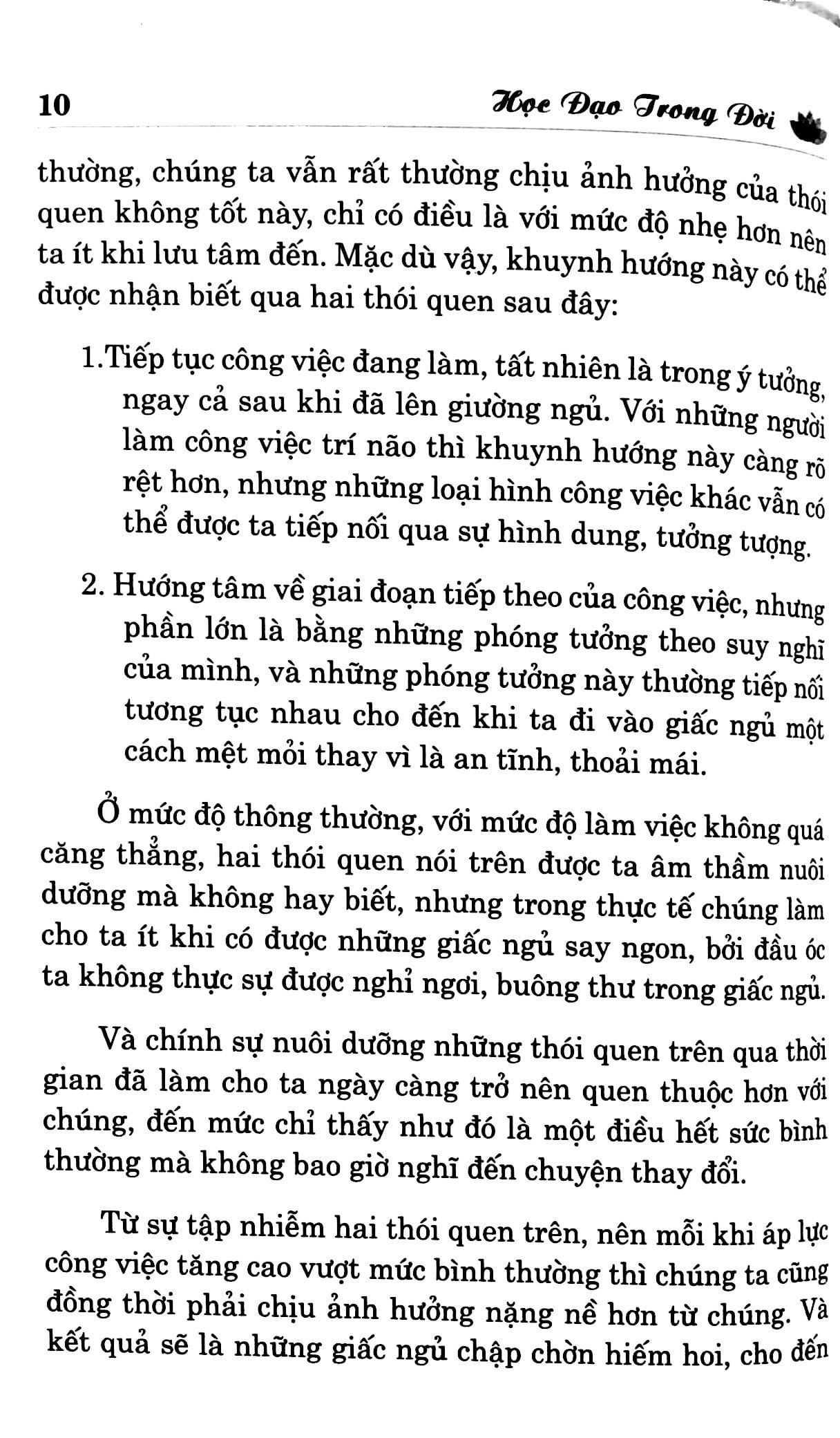 Học Đạo Trong Đời