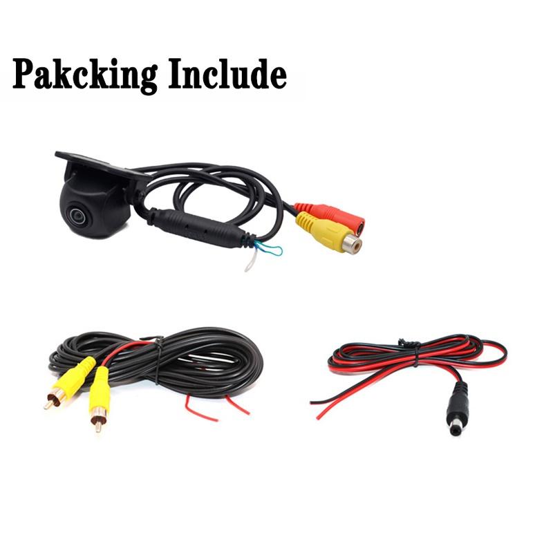 Camera Chiếu Hậu HD Góc Rộng 170 Độ Chống Thấm Nước Hỗ Trợ Đậu Xe Ban Đêm Cho Ô Tô