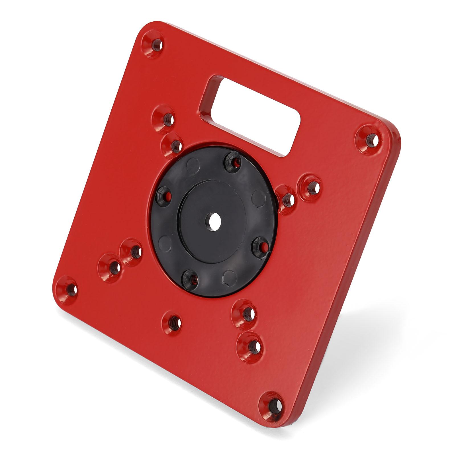 Multifunctional Router Table Insert Plate Woodworking Benches Aluminium Wood Router Trimmer Models Engraving Machine