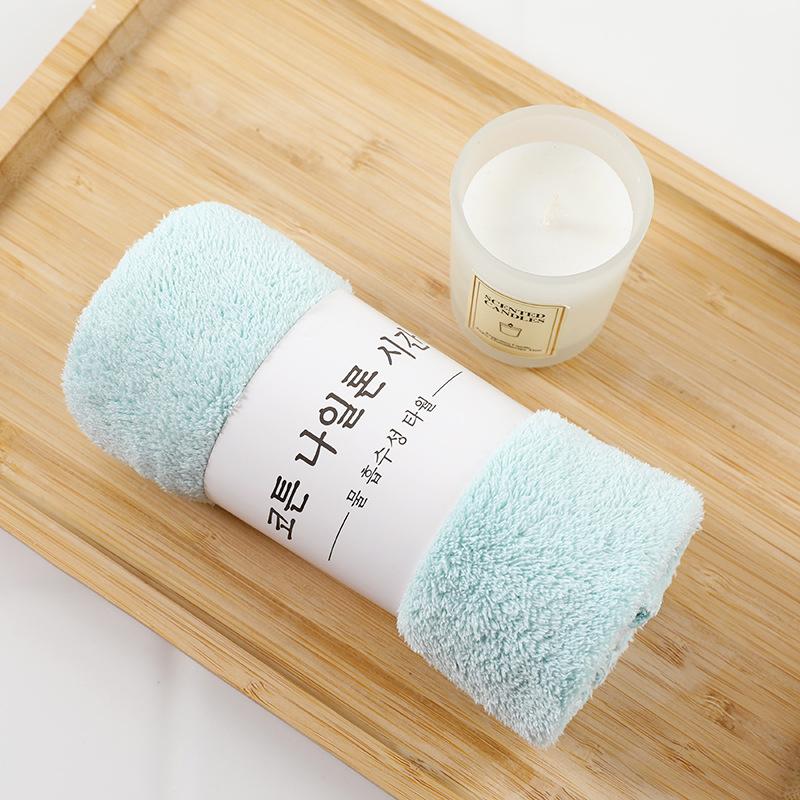 MICROFIBER 1 Khăn Lau Mặt Vải Nhung Mềm Mại Thấm Hút Tốt 30x60cm