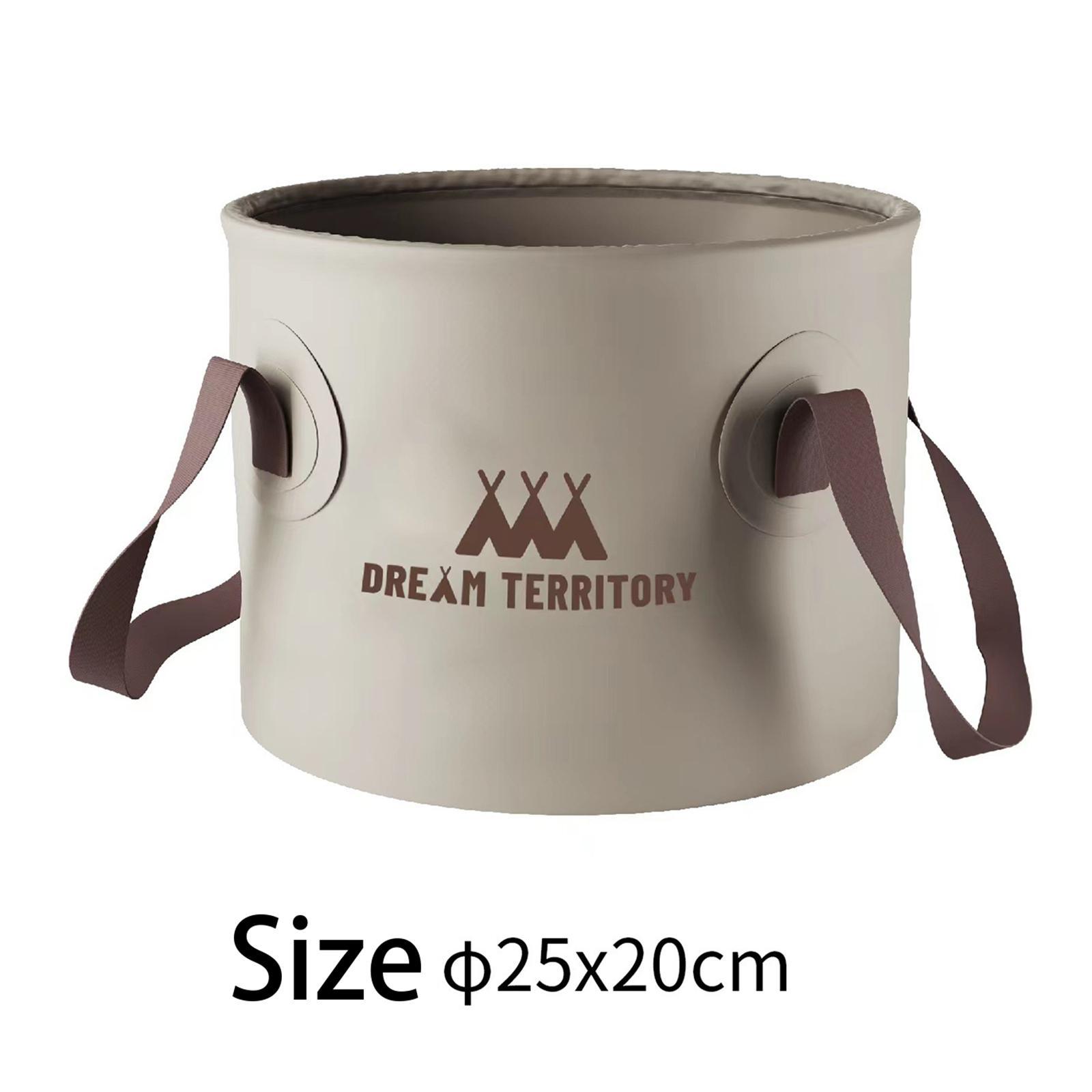 Collapsible Bucket Folding Water Storage Bucket Camping Bucket for Outdoor