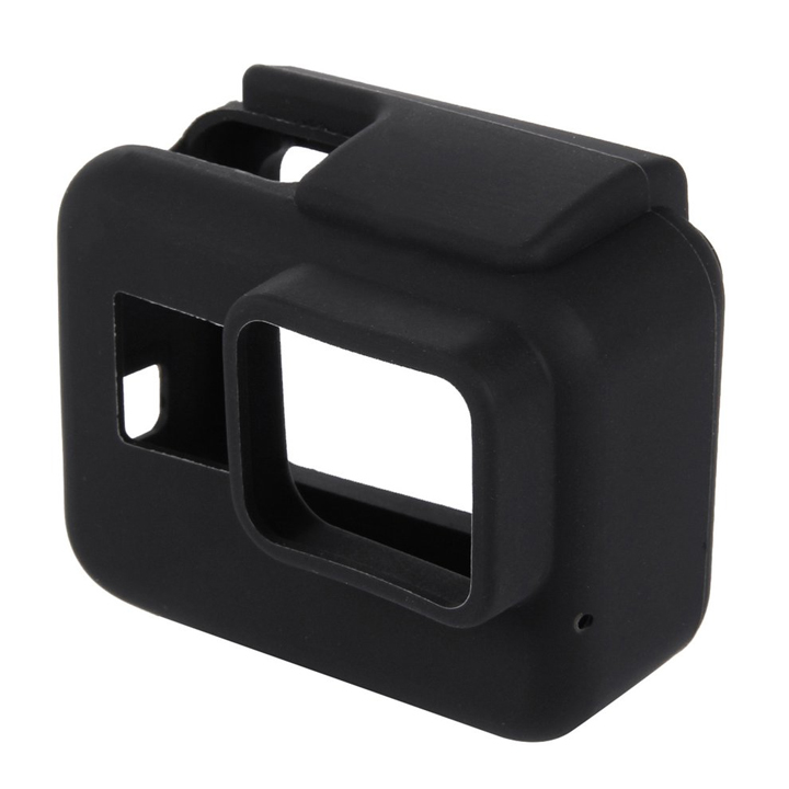 Vỏ Silicon bảo vệ case GoPro Hero 5 6 Black và Cáp đậy  Puluz - Hàng chính hãng