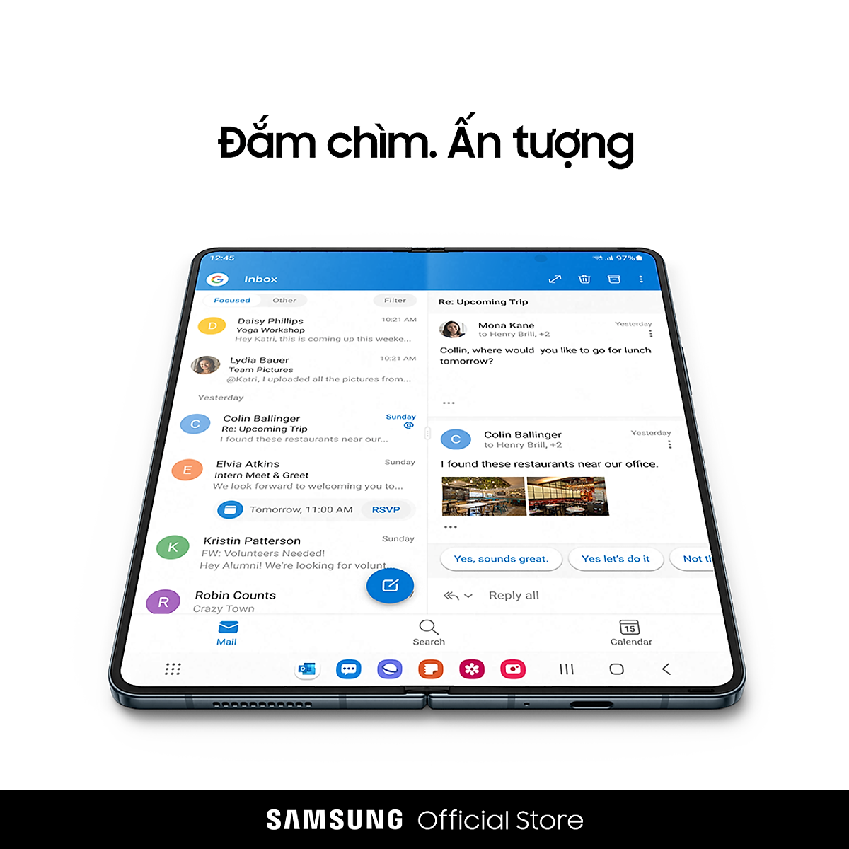 Điện thoại Samsung Galaxy Z Fold 4  - Hàng chính hãng