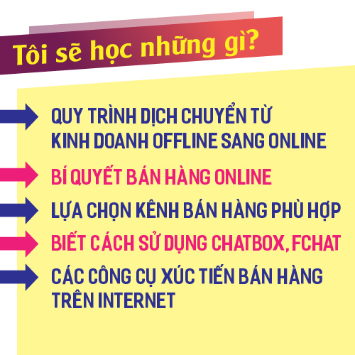Khóa Học Phương Pháp Dịch Chuyển Từ Kinh Doanh Offline Sang Online
