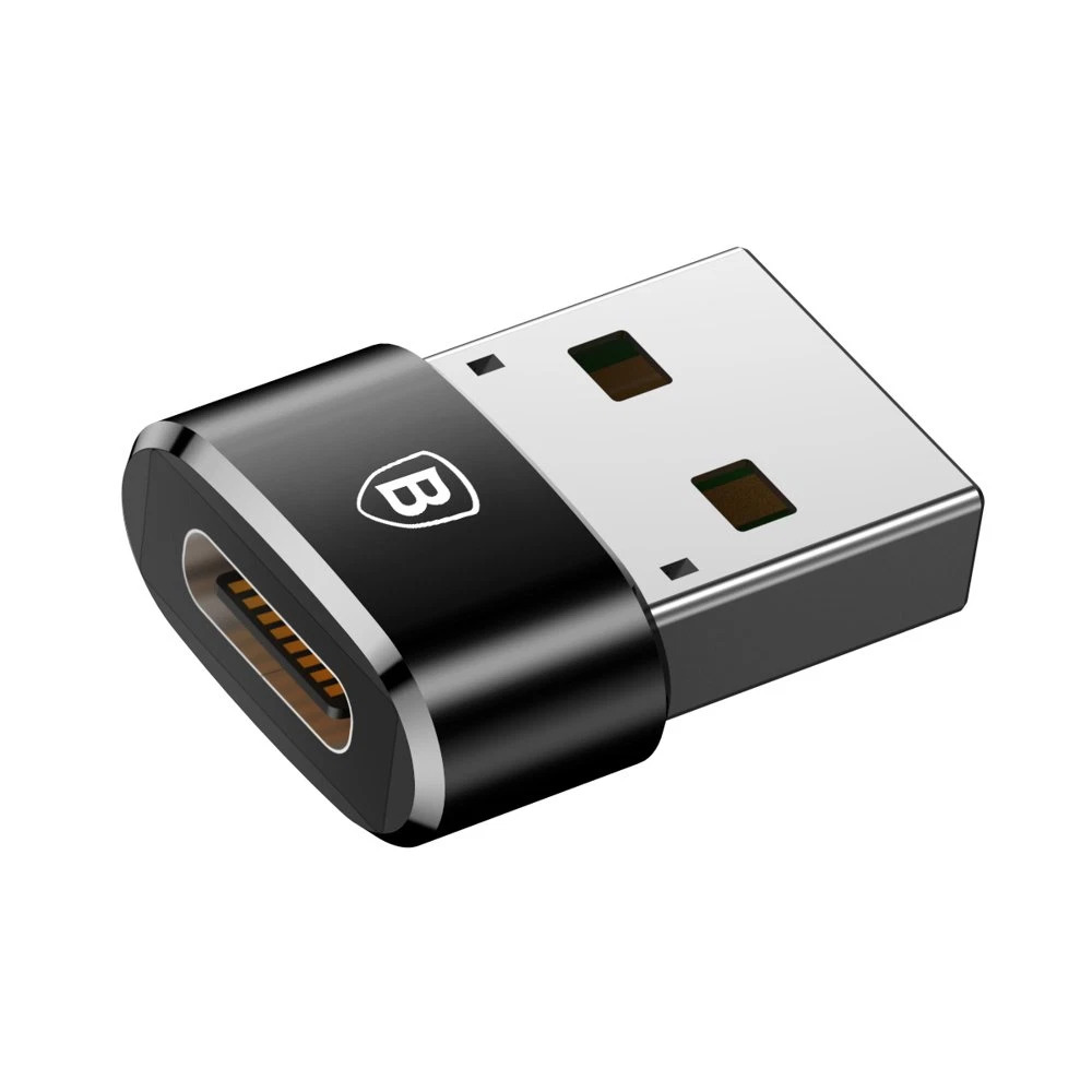 Đầu chuyển đổi OTG Baseus Usb sang Type-C hỗ trợ sạc nhanh truyền dữ liệu thiết kế nhỏ gọn ( 2 loại ) - Hàng chính hãng