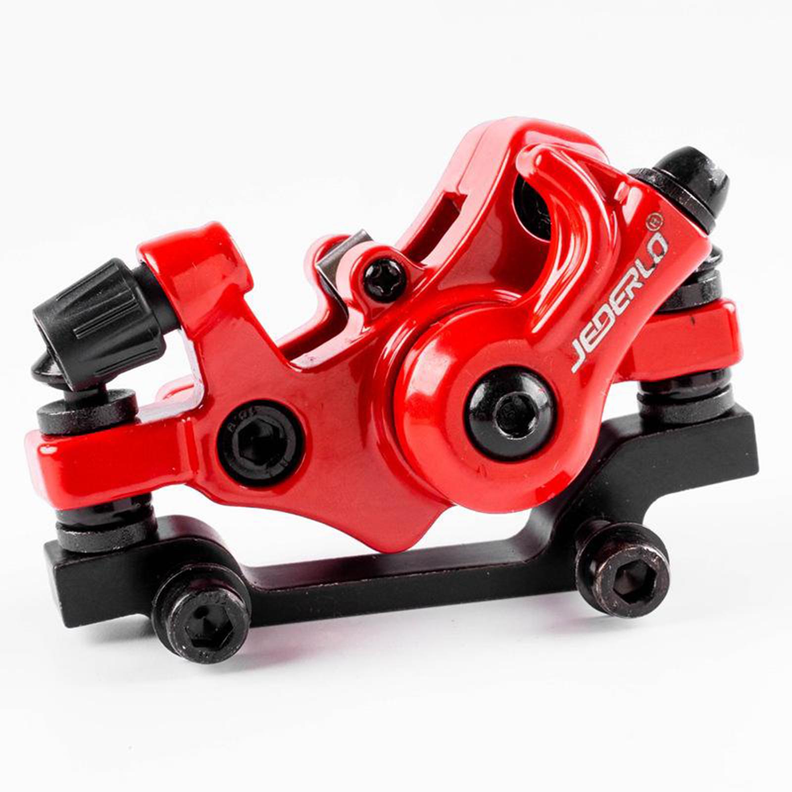 2xSolid Bike Disc Brake Caliper R160/F180 Rotor Disc Calipers Red F160 R140