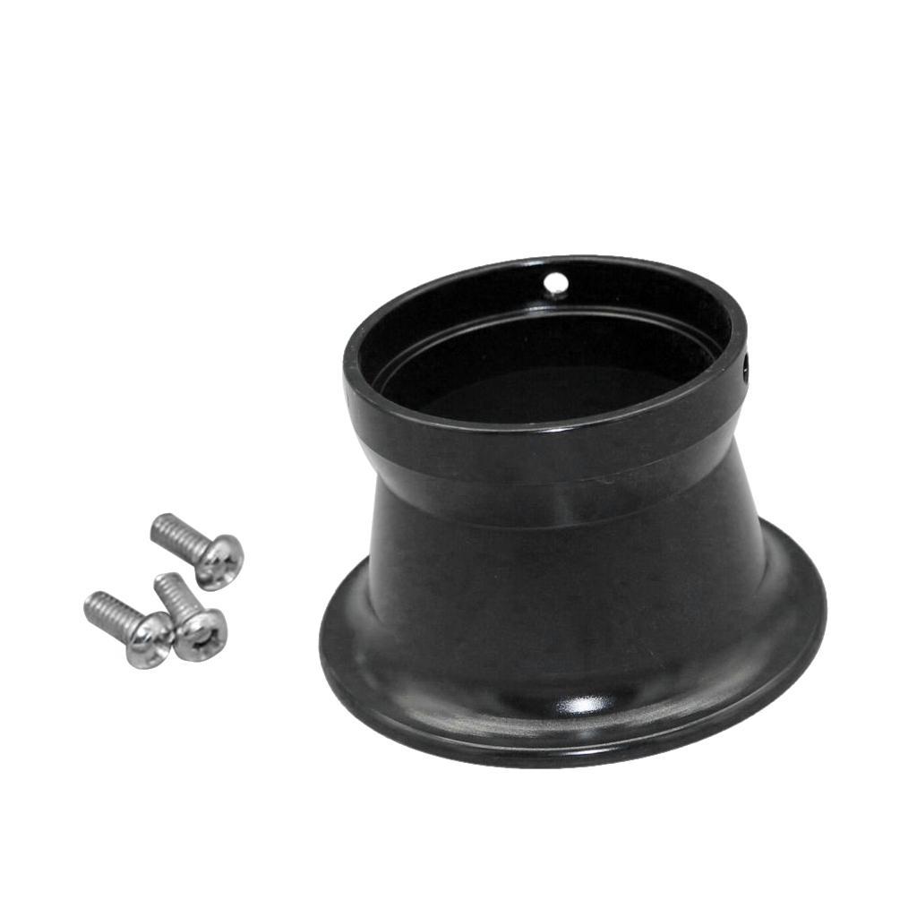 50mm air filter interface cup for 24/26/28 / 30mm motorcycle carburetors black