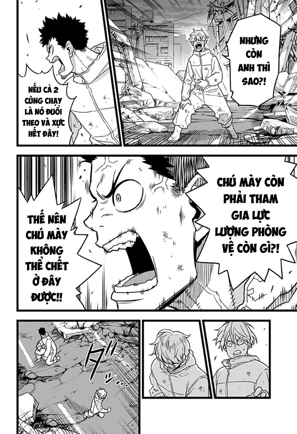 hôm nay - tôi hóa kaiju chapter 1.5 5
