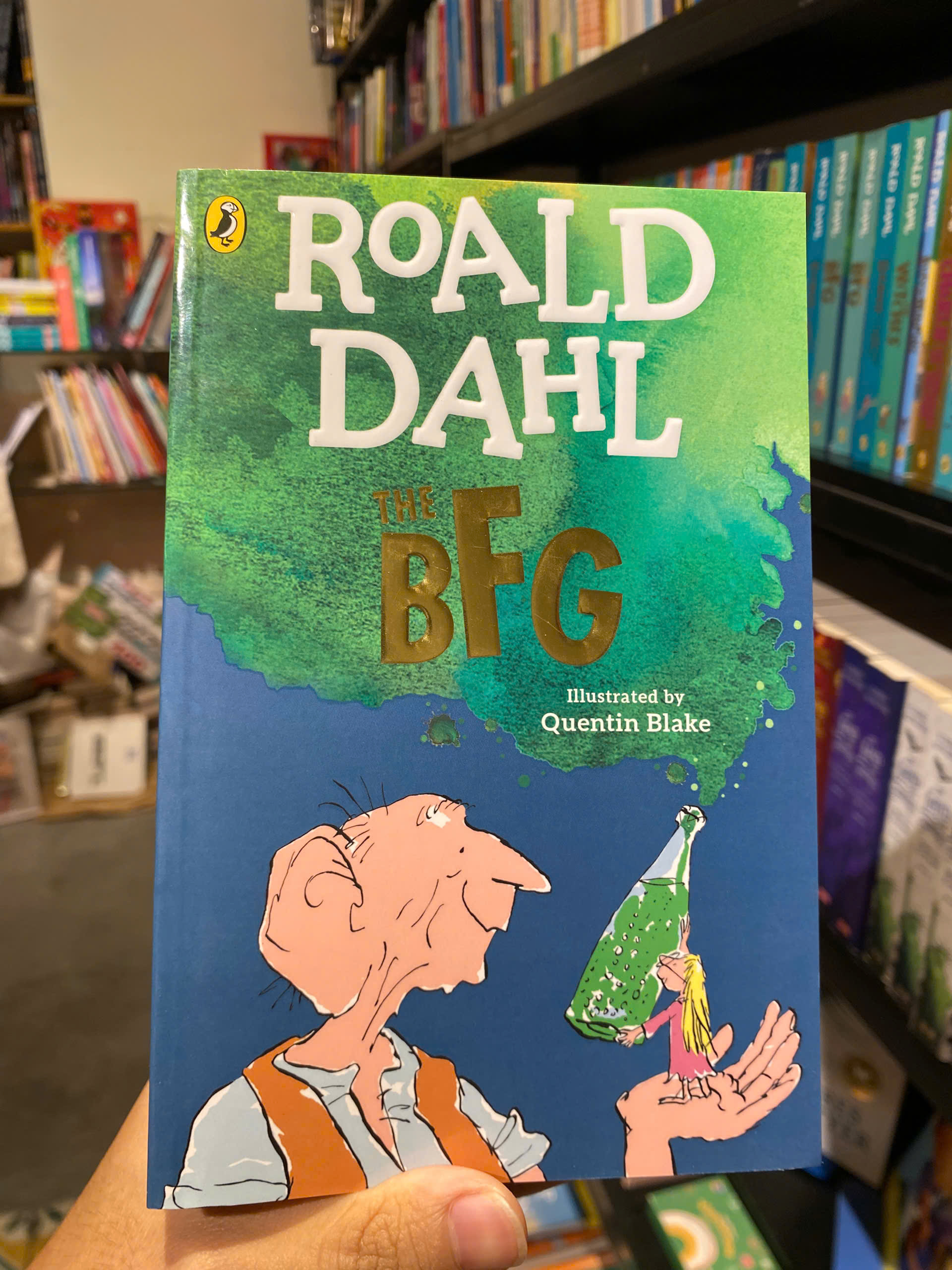 Sách - The BFG by Roald Dahl | Fantasy / English Childrens Fiction / Sách Ngoại văn Trẻ em