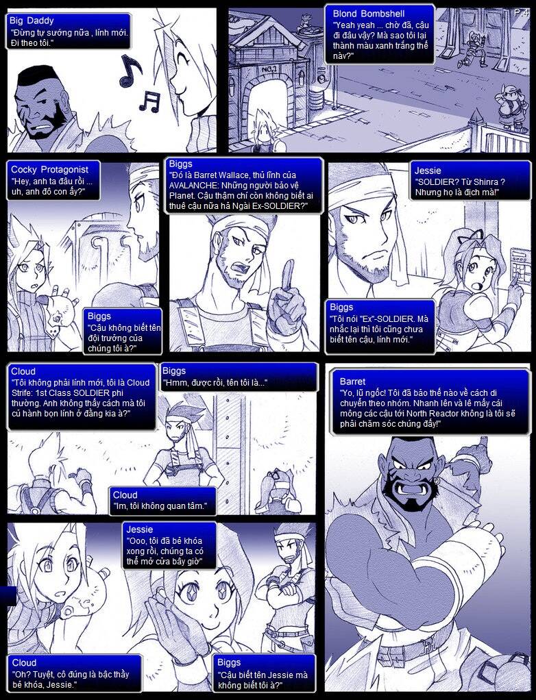 final fantasy vii comic chapter 1 5