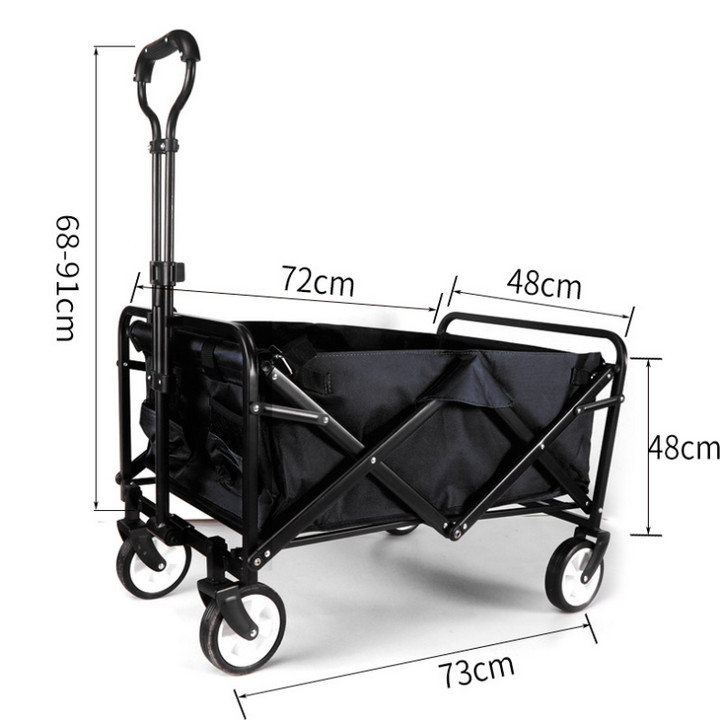 Xe đẩy hành lý, đồ ăn dung lượng lớn xếp gọn NATURE OUTDOOR
