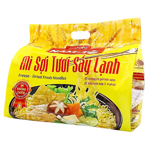 Mì Sợi Tươi Sấy Lạnh Nam Tô (Túi 700g)