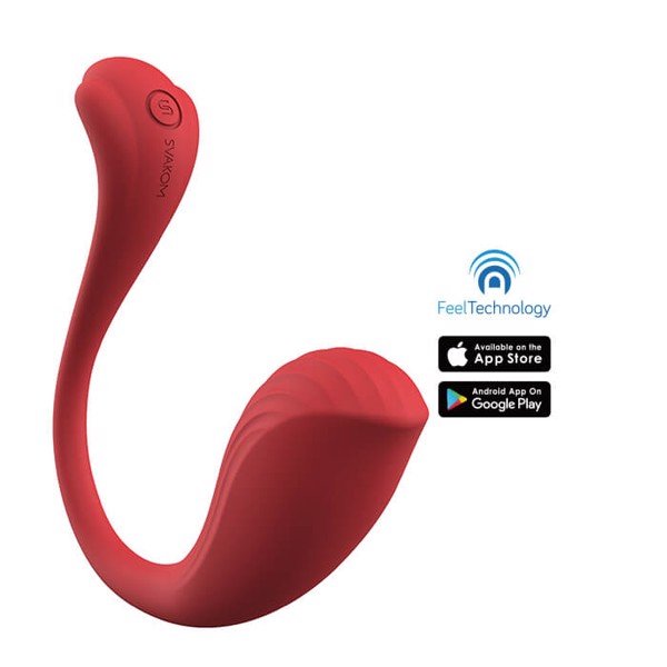 Sex Toy Trứng Rung Không Dây Điều Khiển Bằng Smartphone Svakom Phoenix Neo - Điều Khiển Qua App Kết Nối Internet - Chất Liệu Silicone Cao Cấp Mềm Mại - Tặng Cặp Nước Thần Nóng Lạnh Oral Sex - Che Tên Sản Phẩm