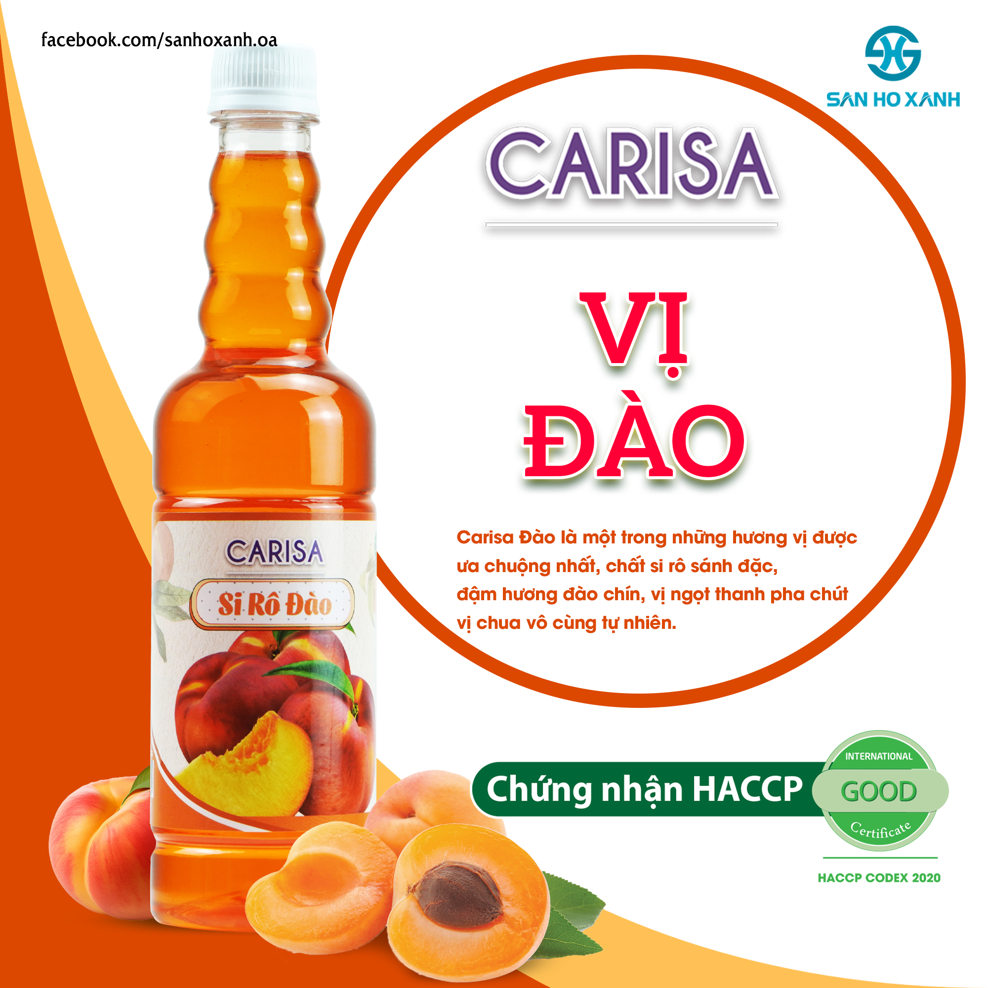 Si Rô CARISA 680g - 13 Vị Trái Cây