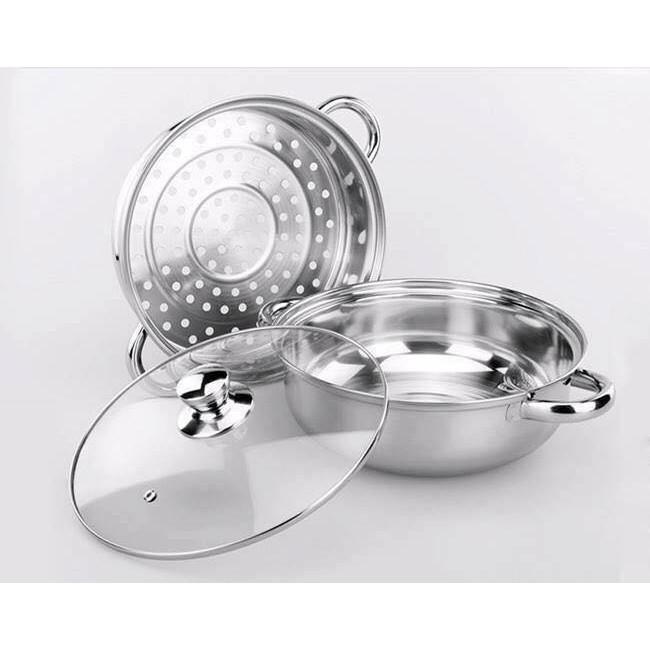 Nồi Hấp 2 Tầng inox