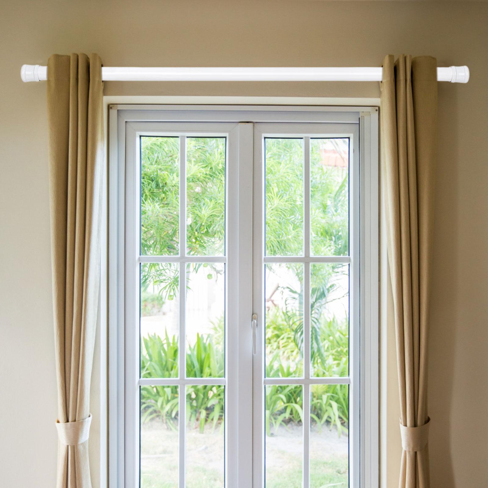 Adjustable Tension Shower Curtain Rod Doorway Curtain Rod for Bedroom