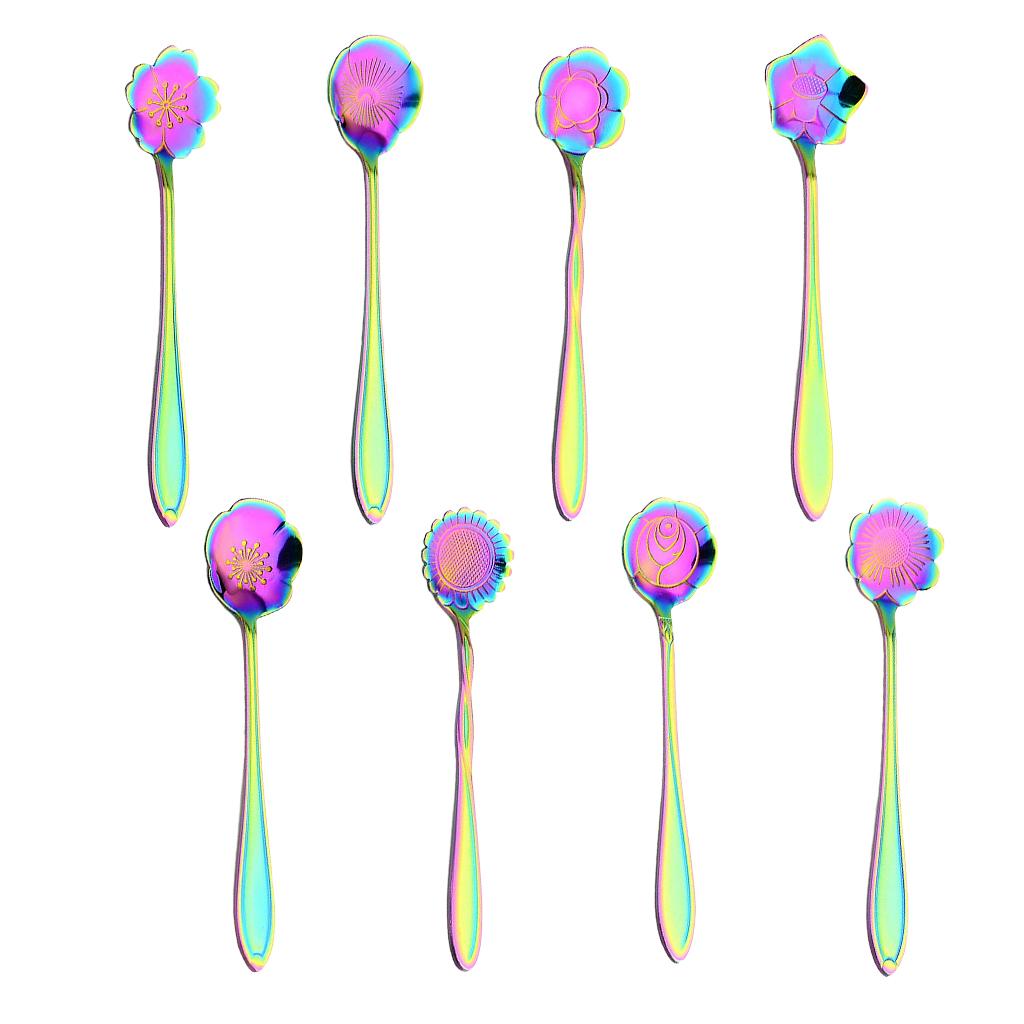 Teaspoon Bộ 8 Muỗng Cà Phê Không Gỉ