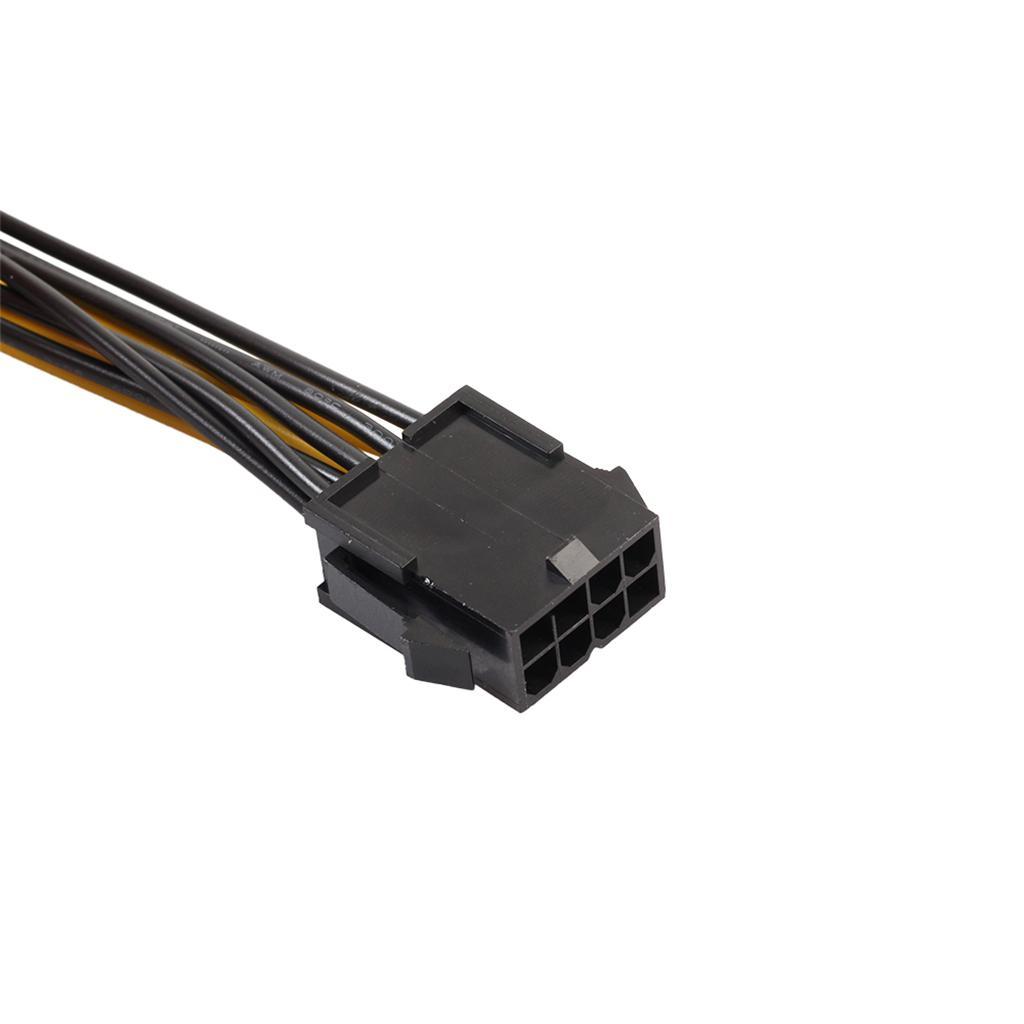 4-6pack CPU 8Pin to Graphics Video Card Double PCI-E Power Supply Y Splitter