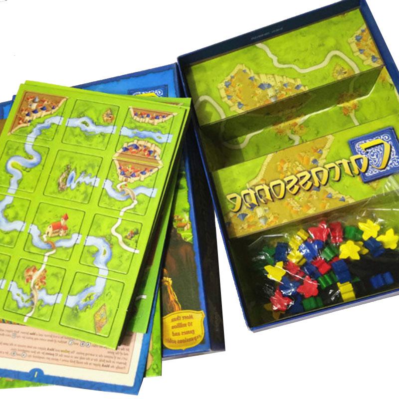 Đồ Chơi Board Game Carcassonne - Vùng Đất Trù Phú Tiếng Anh Bản Chuẩn Chất Lượng Cao