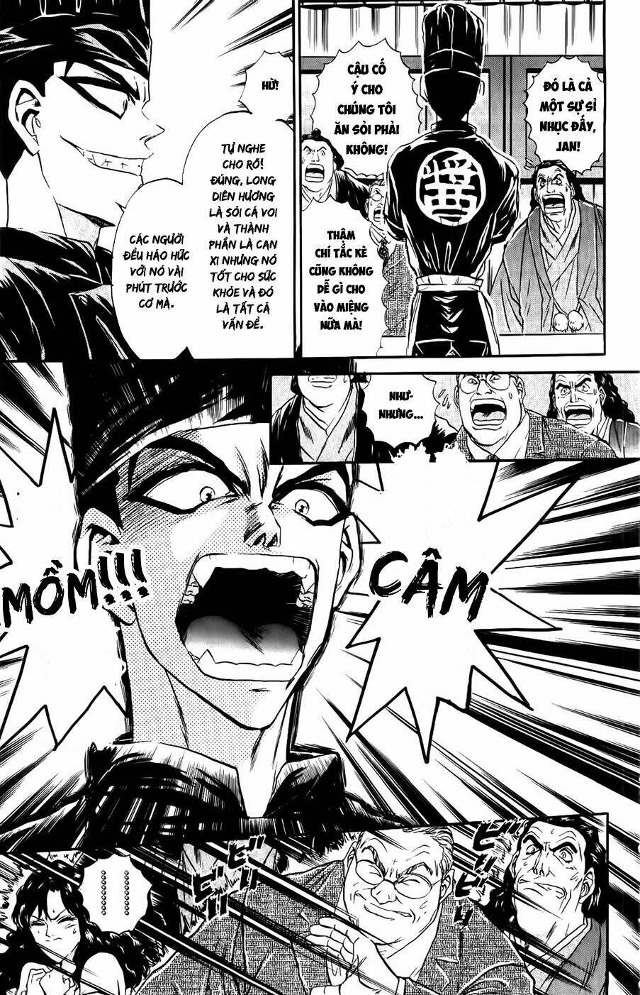 iron wok jan - đầu bếp siêu đẳng chapter 84 5