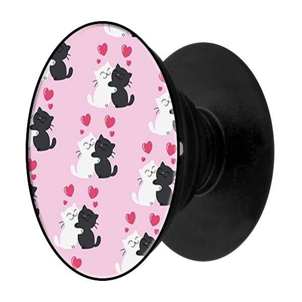 Popsocket in hình dành cho điện thoại mẫu Mèo Yêu Nhau