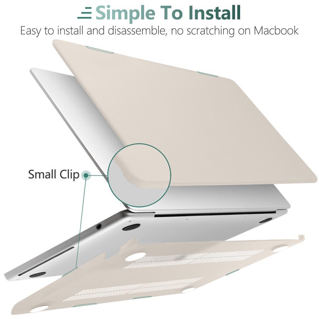 Ốp bảo vệ BATIANDA thích hợp cho 2022 Macbook Pro Air13.6 M2 M1 A2681 A2338 A2337 A2179 A1932 A1466 Pro13/14/15/16 M1 A2442 A2159 A1706 A2141 A1708 A2251 A1707