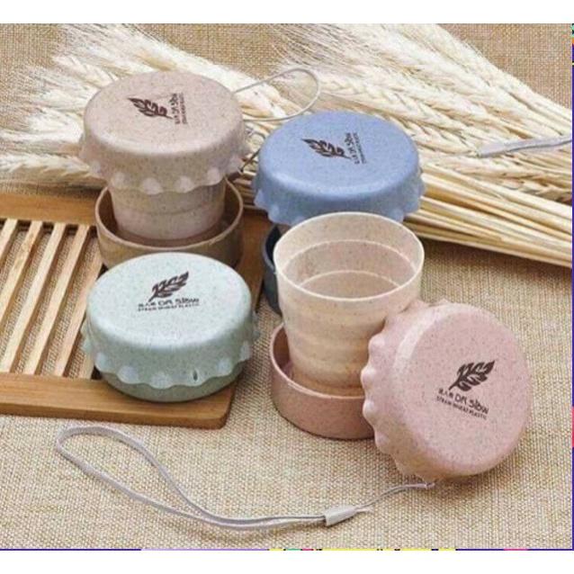 Ly Cốc Gấp Gọn Lúa Mạch Tiện Ích Tiết Kiệm Diện Tiwchs Nhà Cửa
