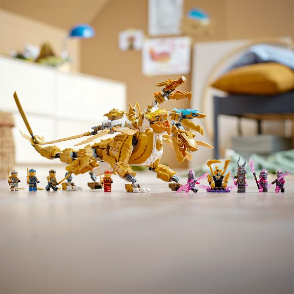 BỘ LẮP RÁP LEGO NINJAGO 71774 RỒNG VÀNG HUYỀN THOẠI CỦA LLOYD
