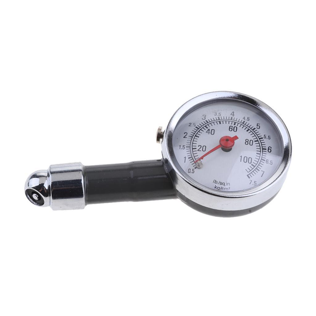2X Portable Air Pressure Gauges Tire Pressure Air Pressure Gauges Tire Pressure