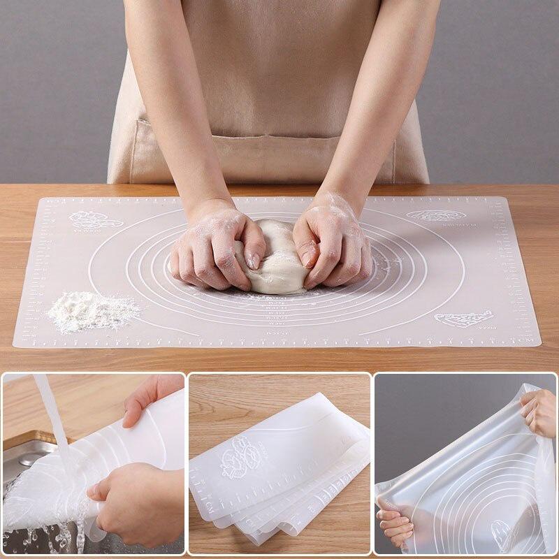 Kitchen Baking Silicone Mat Household Creative Kneading Mat Pastry Tool Kitchen Accessories