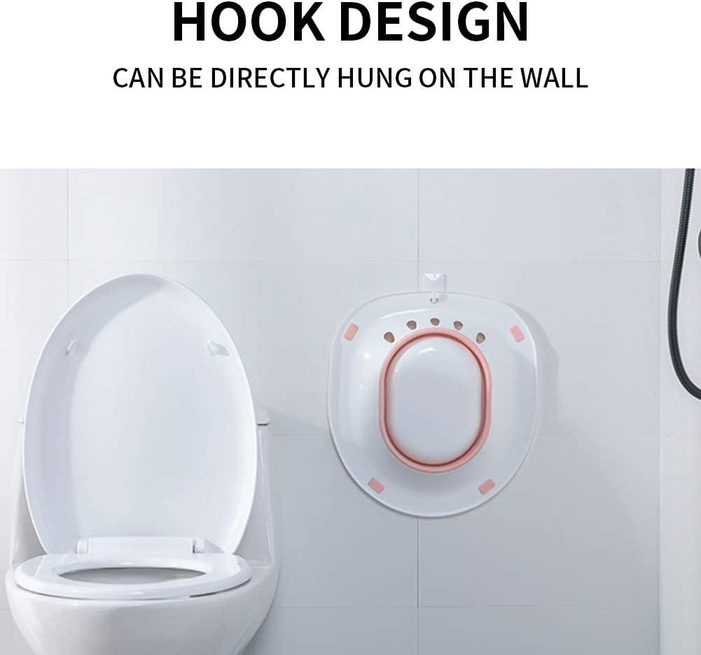 Ghế vệ sinh di động có thể gập lại để chăm sóc sau sinh và  bệnh trĩ, lý tưởng cho phụ nữ mang thai và người già