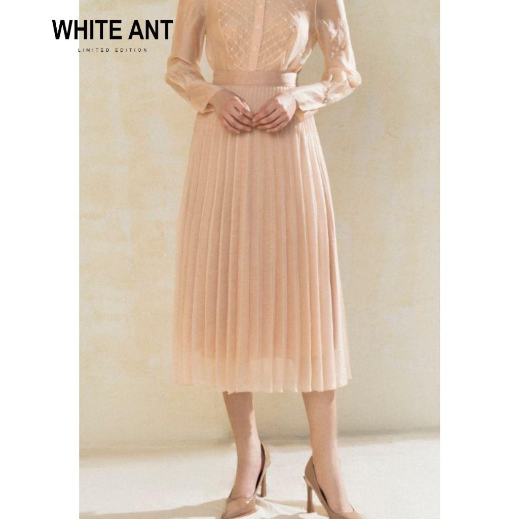 Chân Váy Xếp Ly Nữ WHITE ANT AIRPO SKIRT Dáng Xòe Dài, Chất Liệu Mềm Mại Cao Cấp 110100029.013