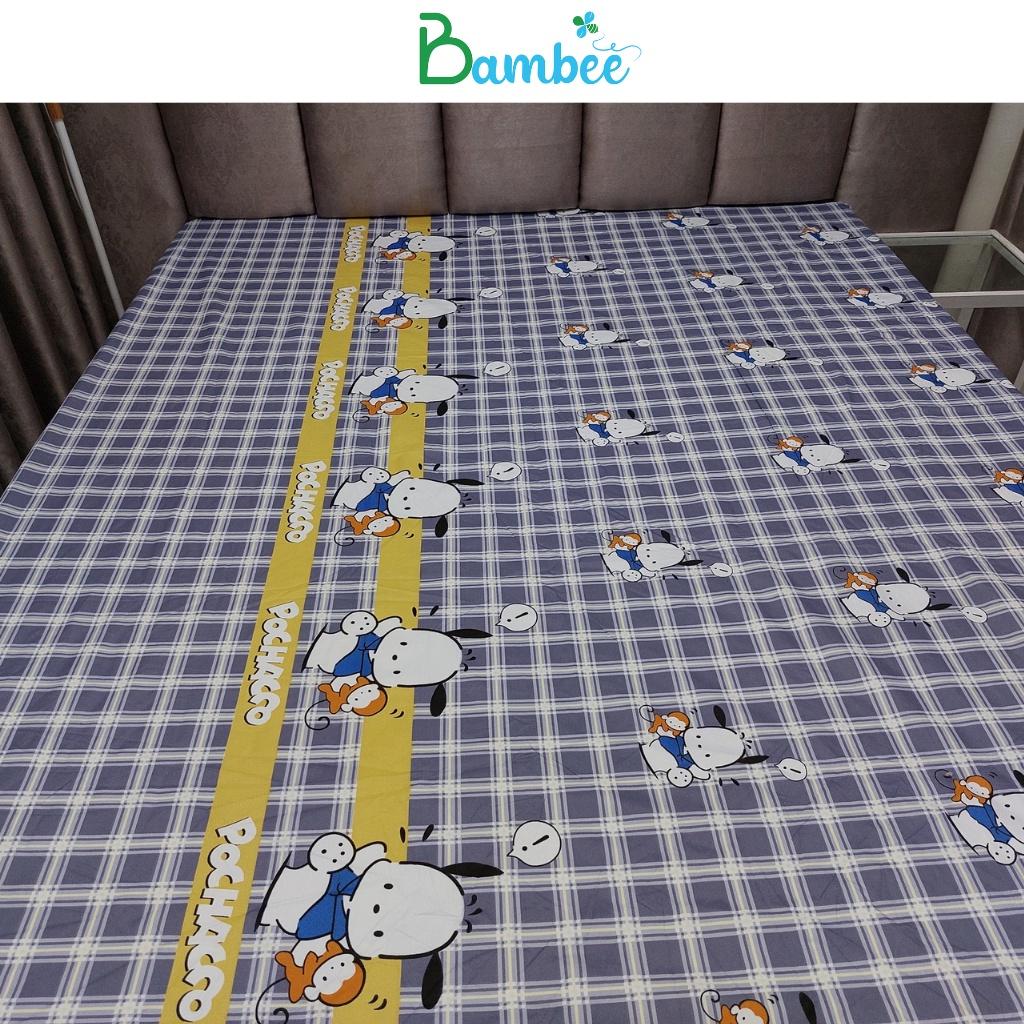 Ga chống thấm cotton, drap chống thấm cotton Bambee size 2mx2m2, 1m8, 1m6, 1m4, 1m2, 1m. Nệm 5cm, 10cm, 15cm, 20cm, 25cm