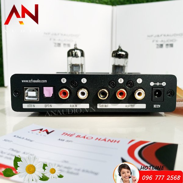 Giải mã/DAC Fx Audio Tube 06 MKII – Bản Nâng Cấp Mạnh Mẽ Tube 06- Hàng Chính Hãng