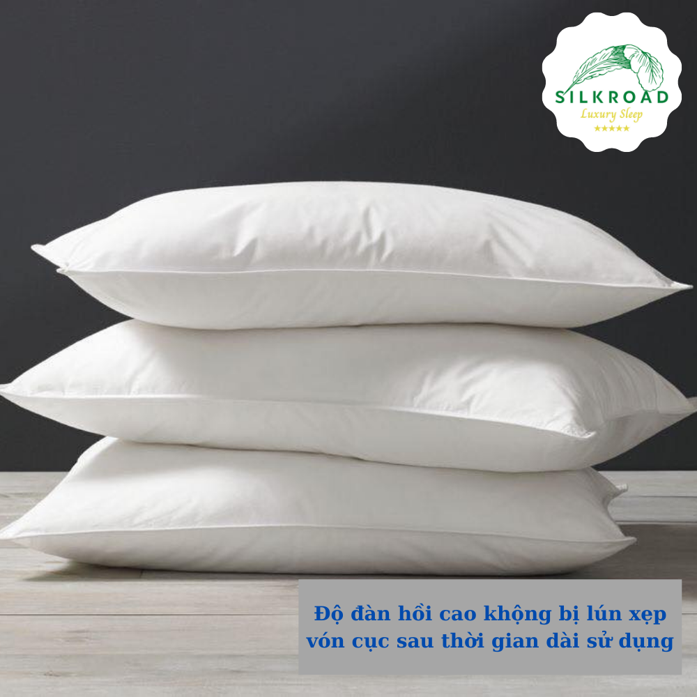 Ruột Gối Lông Vũ Nhân Tạo - Lõi  Bông Microfiber Được Thiết Kế Làm Theo Tiêu Chuẩn Khách Sạn, Resort 5 Sao