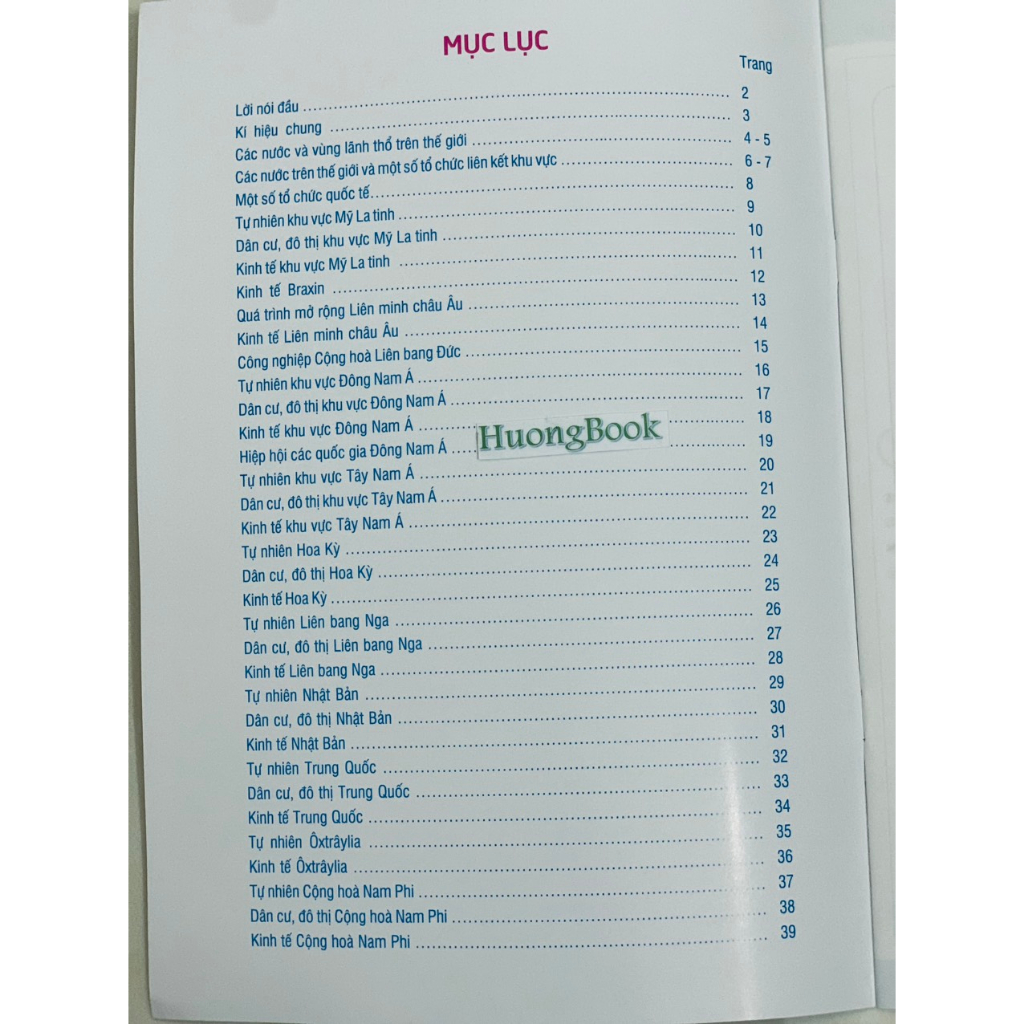 Sách - Tập Bản Đồ Địa Lí 11  - ĐN