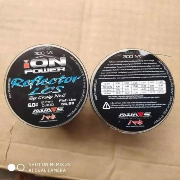 Cước Câu Cá Cao Cấp Ion Power Reflector LCS 300m - Sanami Fishing